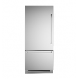 BERTAZZONI REF905BBLXTT/24MAS Εντοιχιζόμενος Ψυγειοκαταψύκτης LUXURY SLOT-IN 90cm Inox